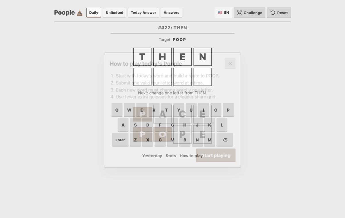 Poople publisher preview