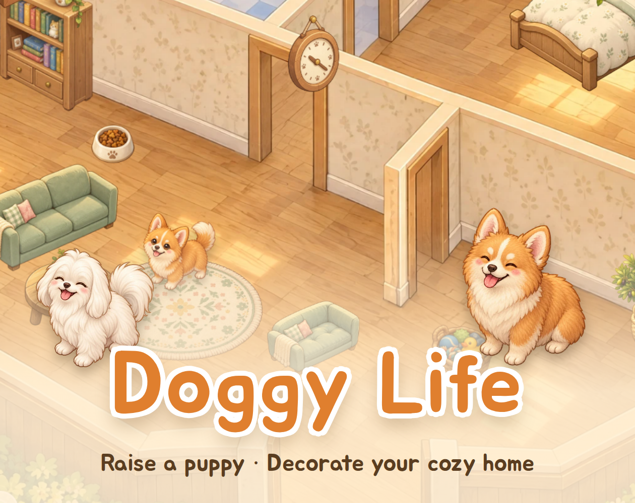 Doggy Life – Cozy Puppy Raising Game gameplay preview